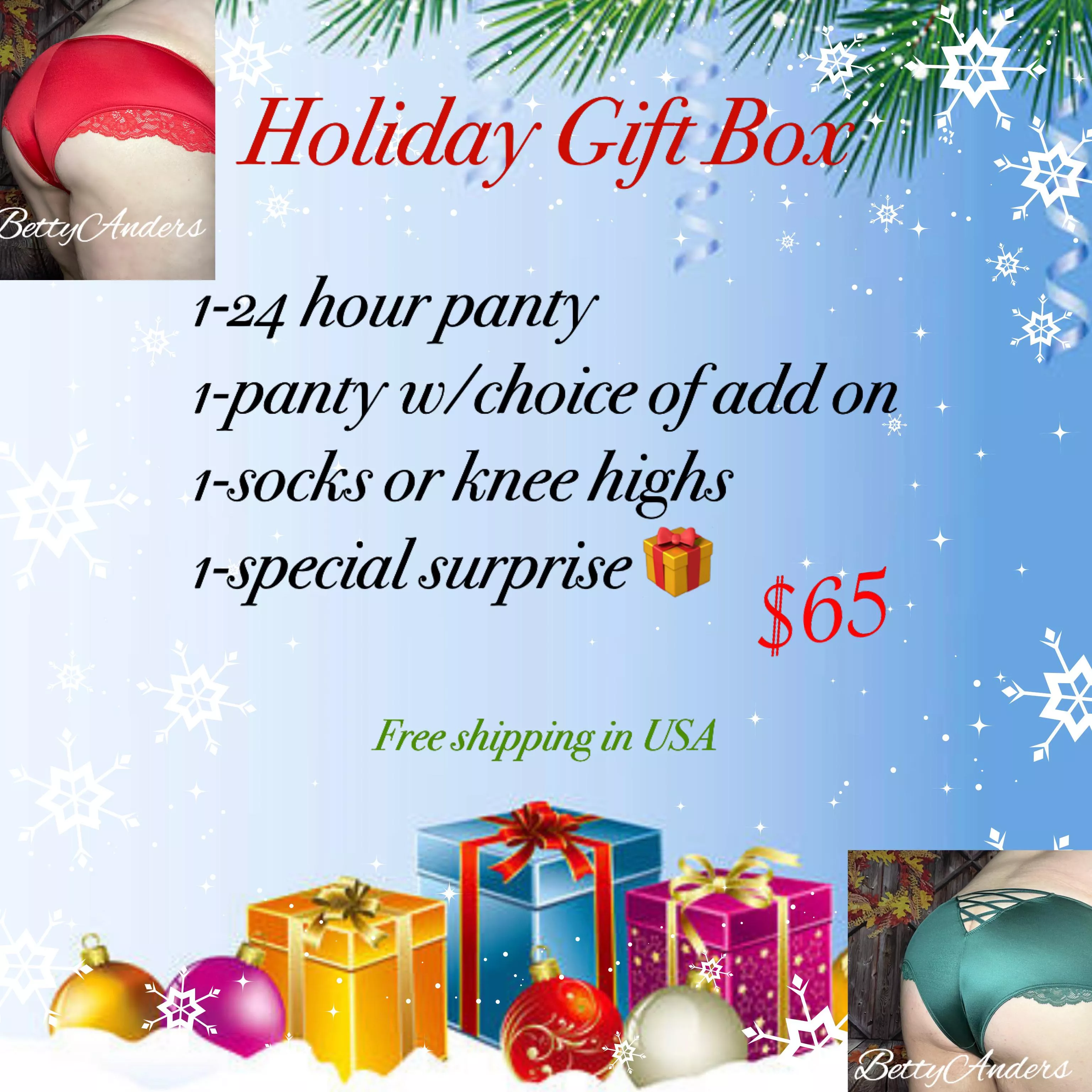 [selling] Message me to secure your holiday gift box. I celebrate Christmas, but boxes can be tailored for any holiday you celebrate. Don’t miss out!