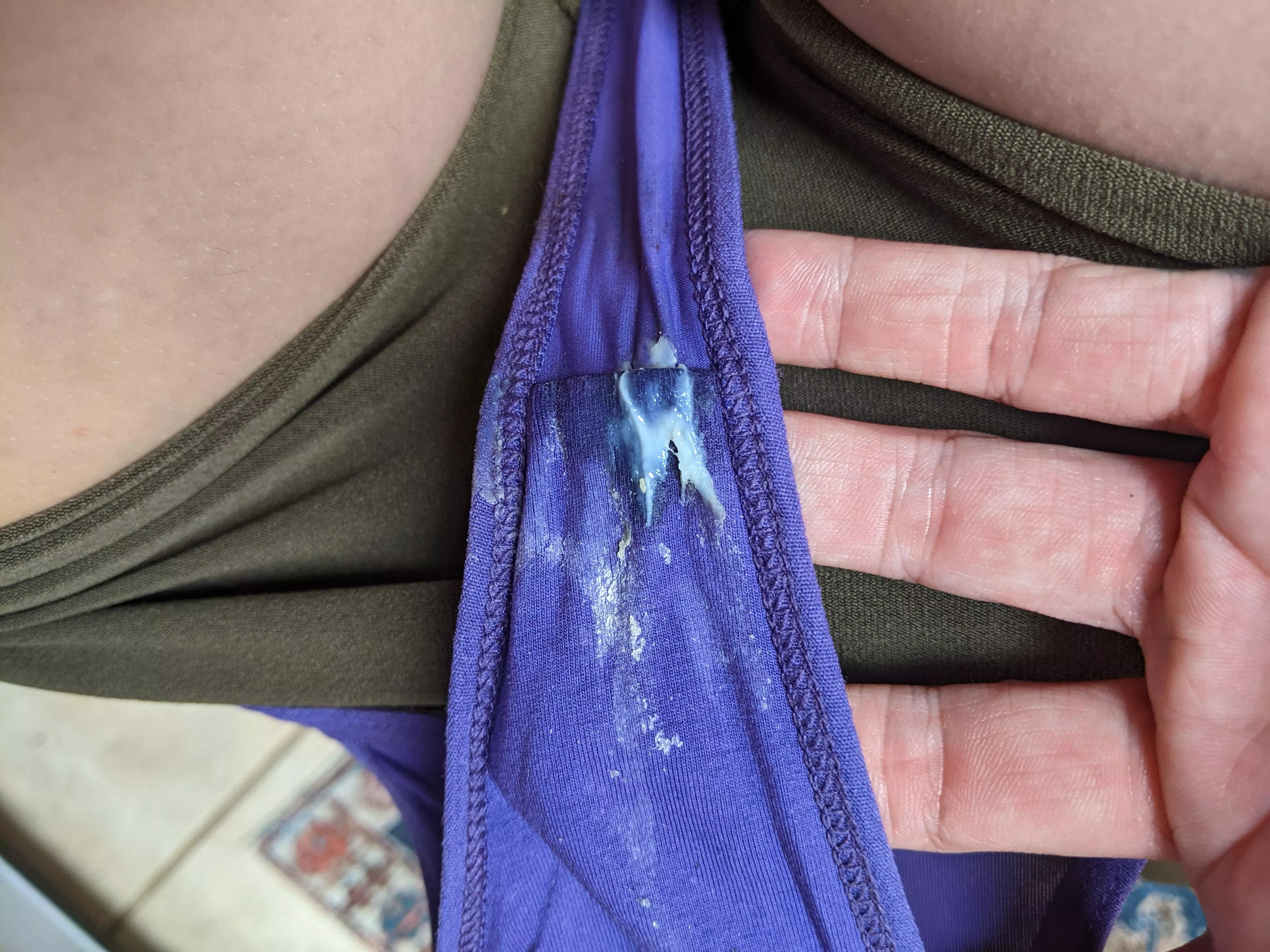 [selling] multi-day micro thong w sweaty gym sesh and... I'm ovulating 💜 🎈20% off PHYSICAL items ALL MONTH bc it's my bday month! 🎈