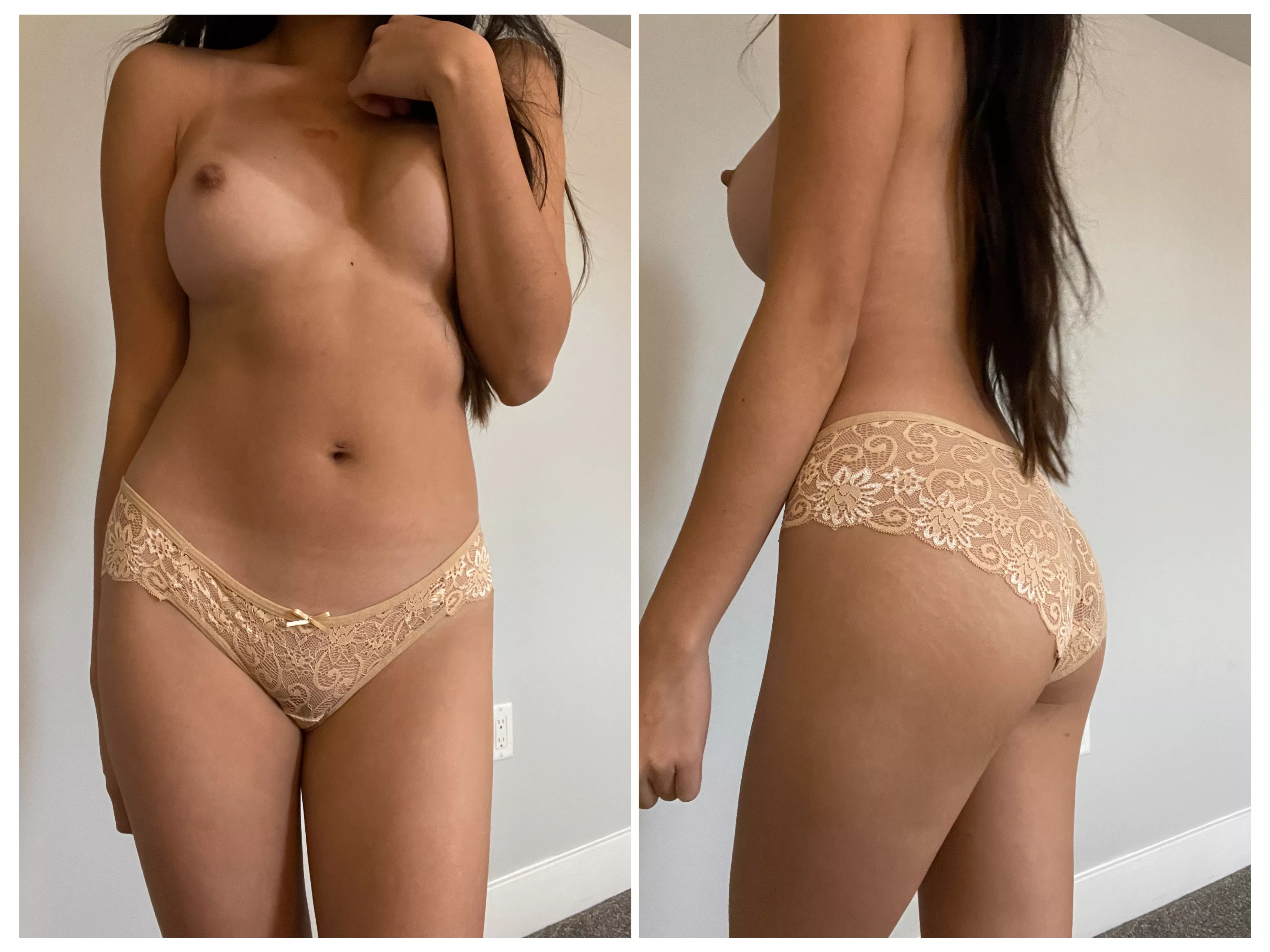 [Selling][US] Would you like these used wet lace panties on your face? 💜 DM me if u want a pair 💜