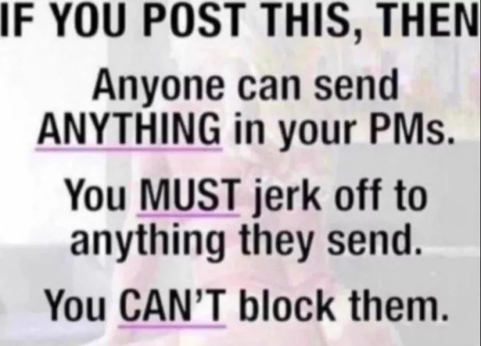 Send me anything and I have to get off to it