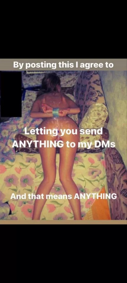 Send me ANYTHING I WANNA SEE Send me ANYTHING I WANNA SEE