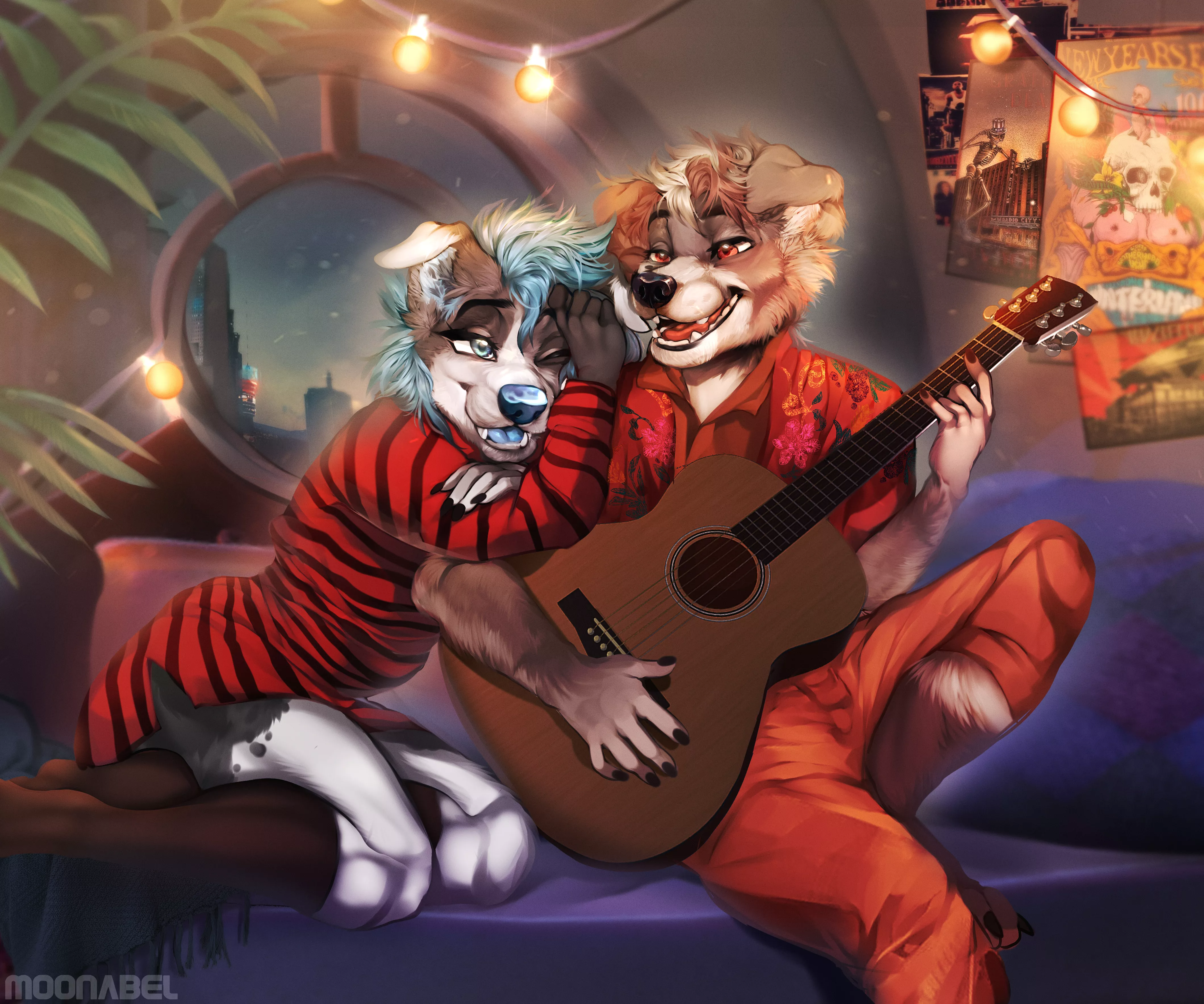 Serenade <3 commission artwork done by me, @moonabel on FA