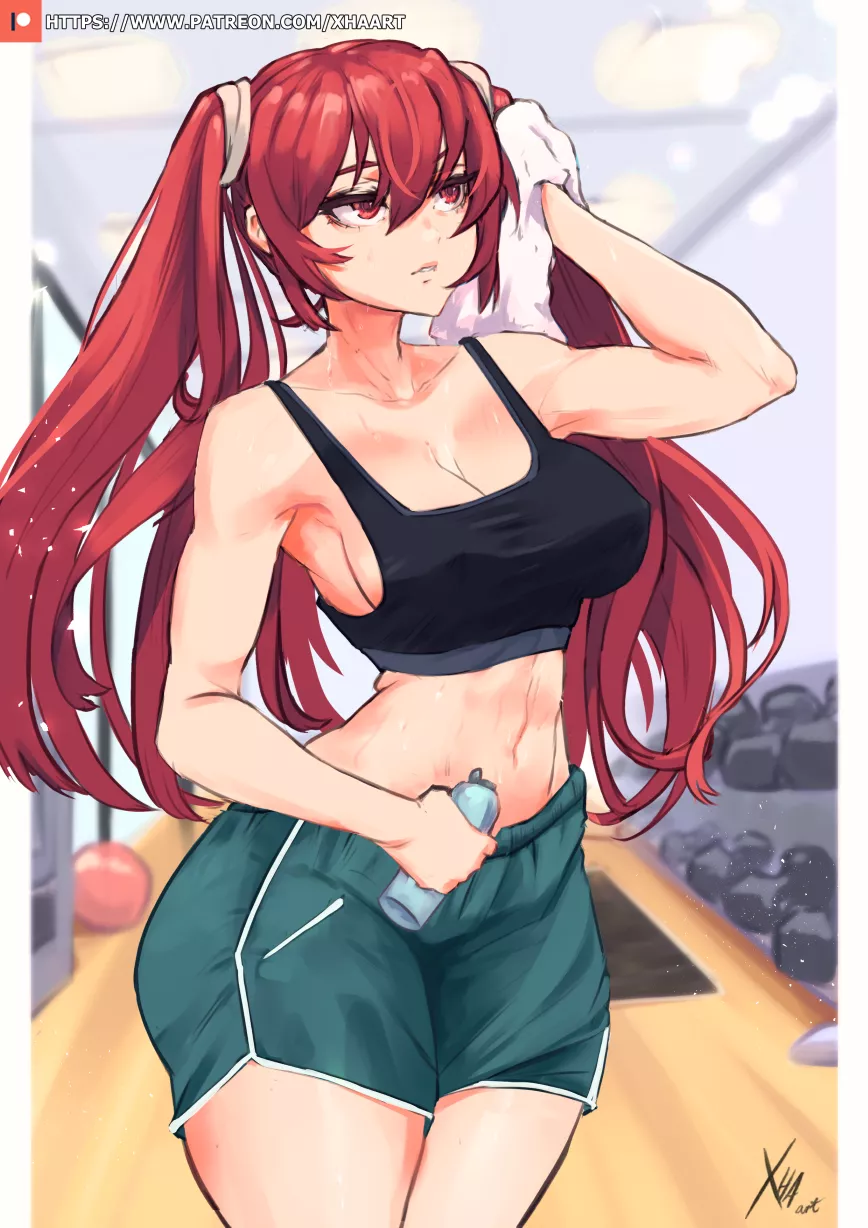 Severa at the gym (XHAart) Severa at the gym (XHAart)