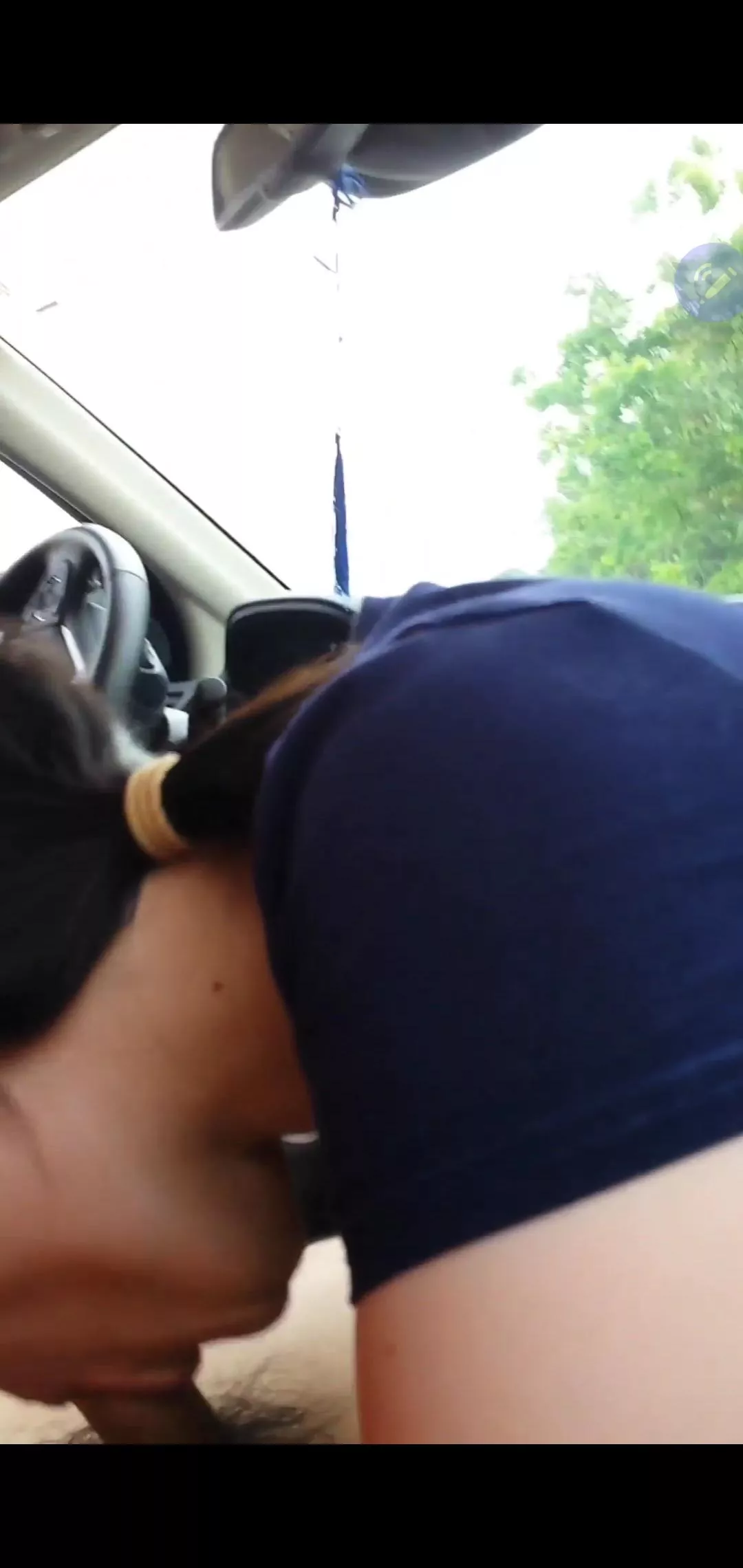 Sex is always more fun in the car in public Sex is always more fun in the car in public