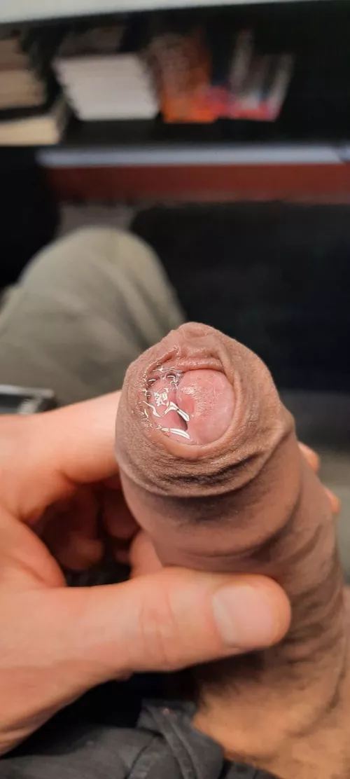 Sexting with the Mrs makes me leak... Yum ๐ ๐ (m43)