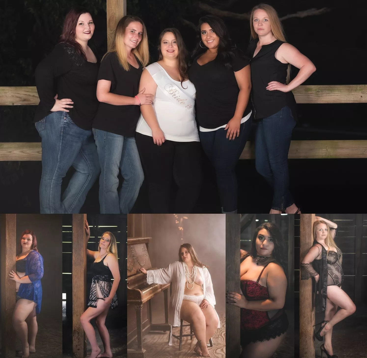 Sexy bridal party group boudoir (AIC) Sexy bridal party group boudoir (AIC)