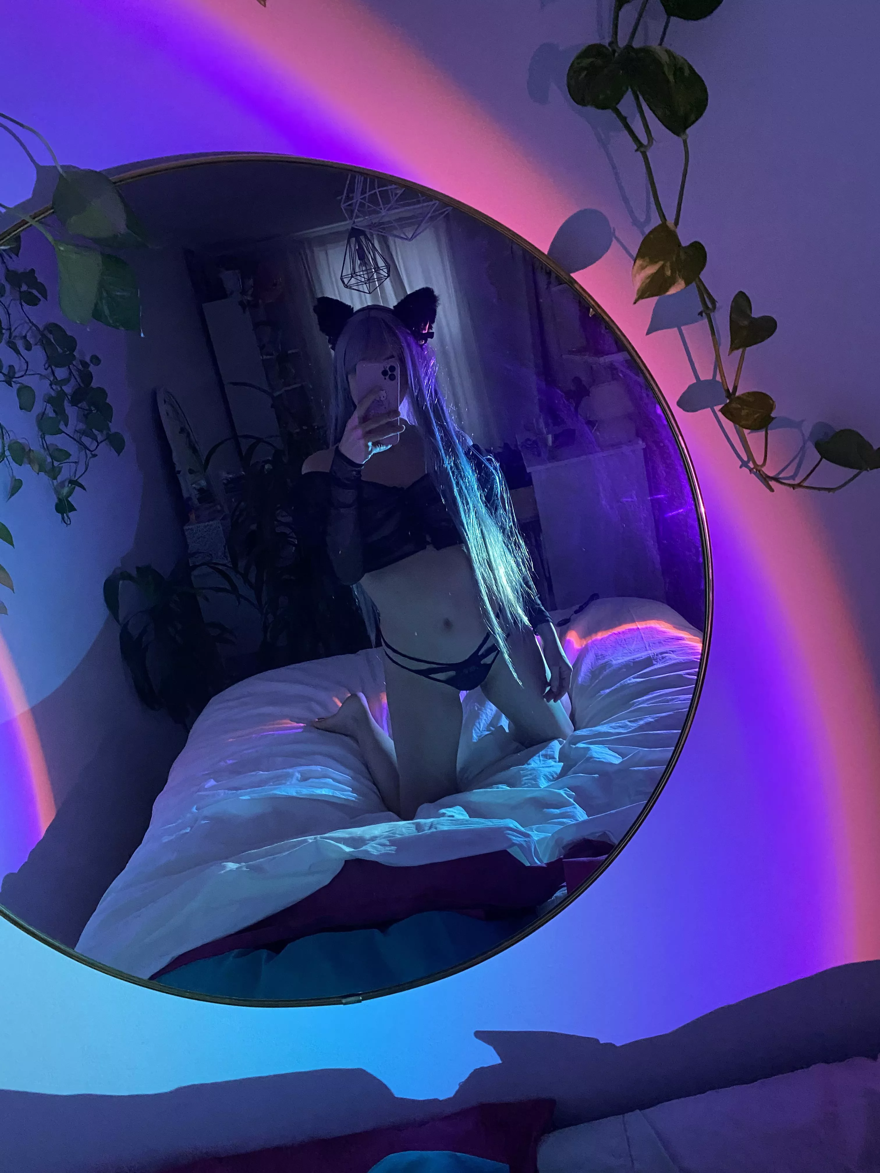 Sexy outfit for a hot night in bed