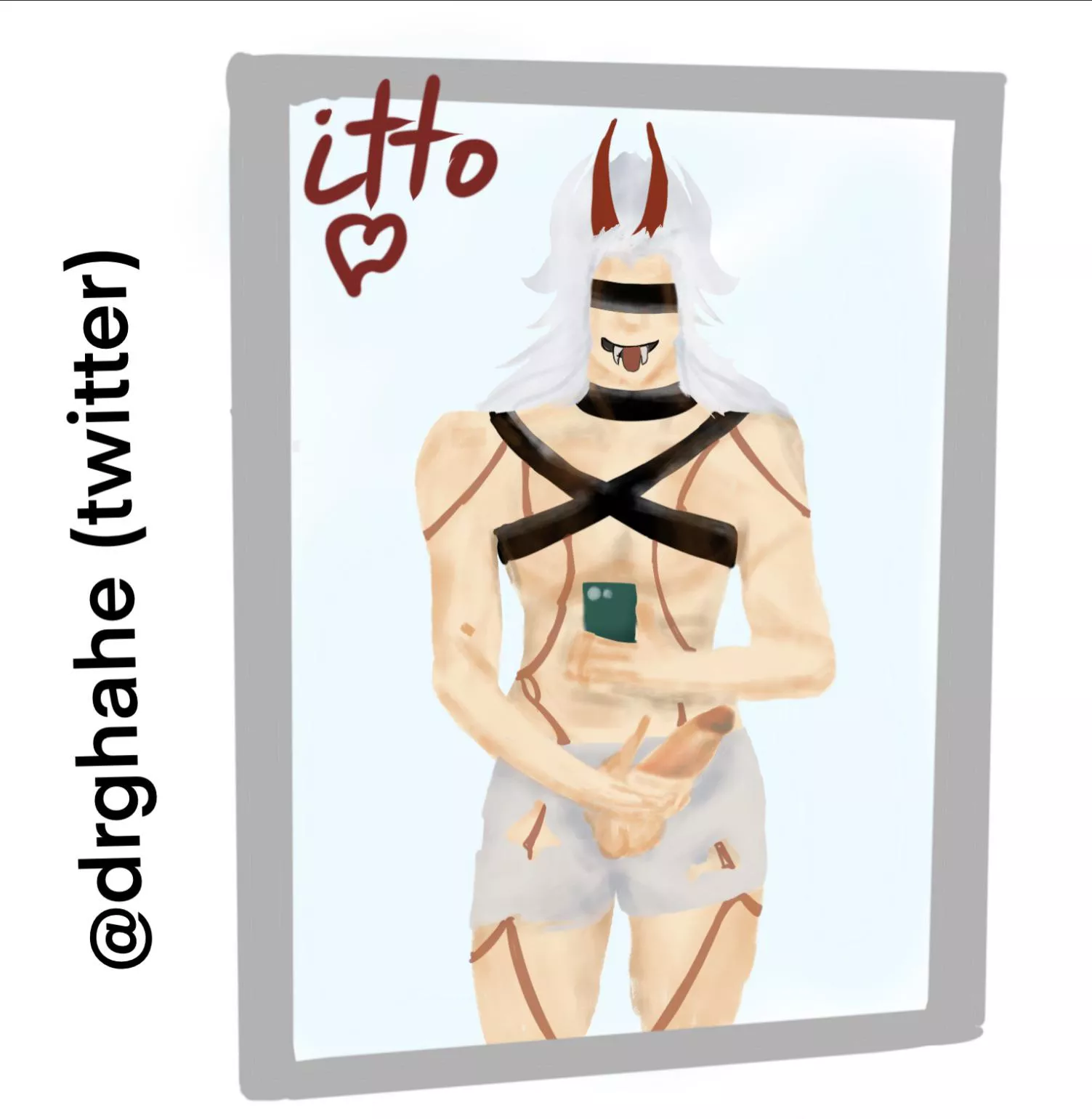 Sexy photo from Itto? I didn’t know he so handsome and sexy