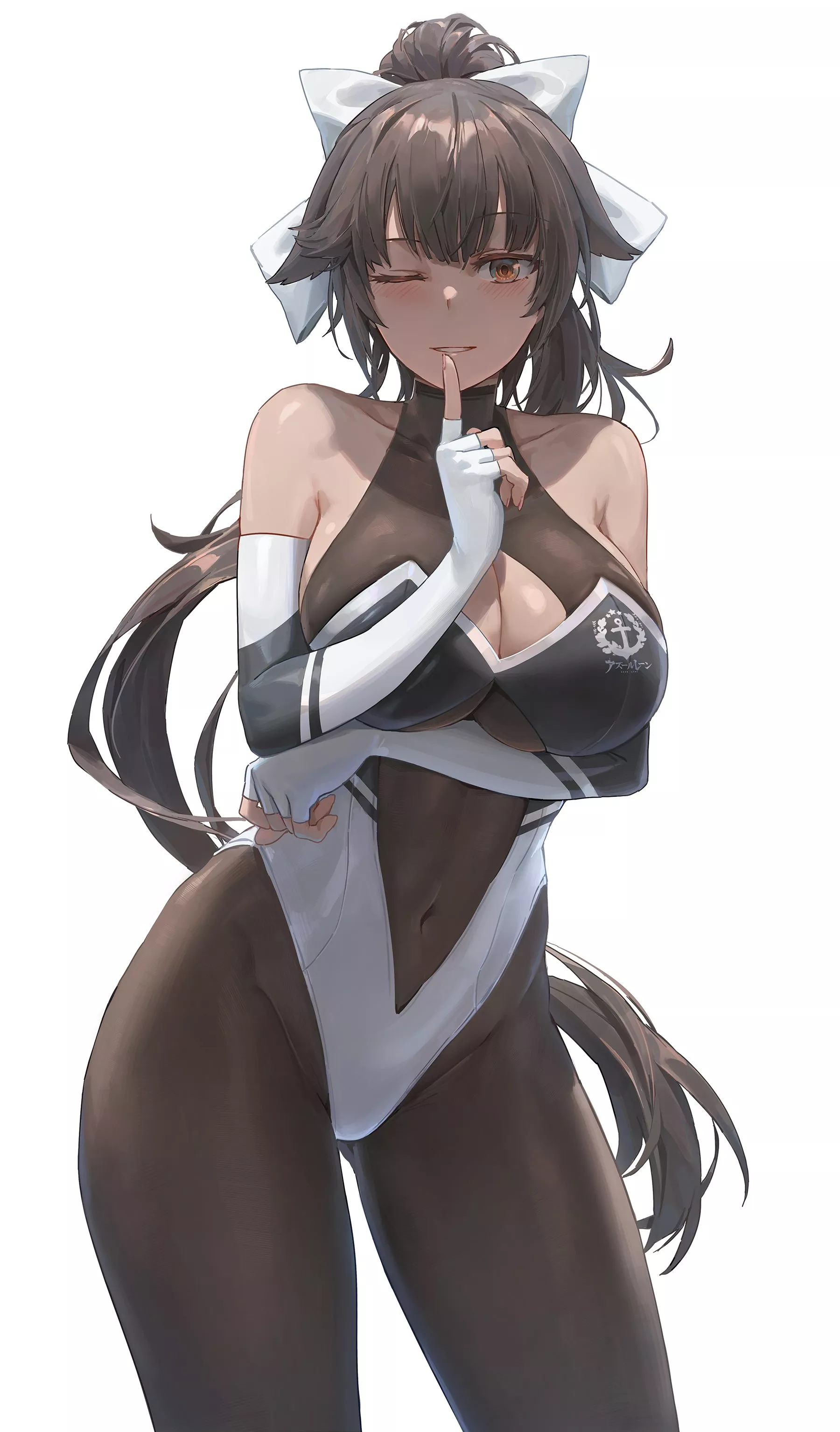 Sexy Race Queen Swimsuit Takao (IJN Takao, Azur Lane)