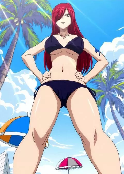 Sexy Redhead (Erza Scarlet, Fairy Tail)