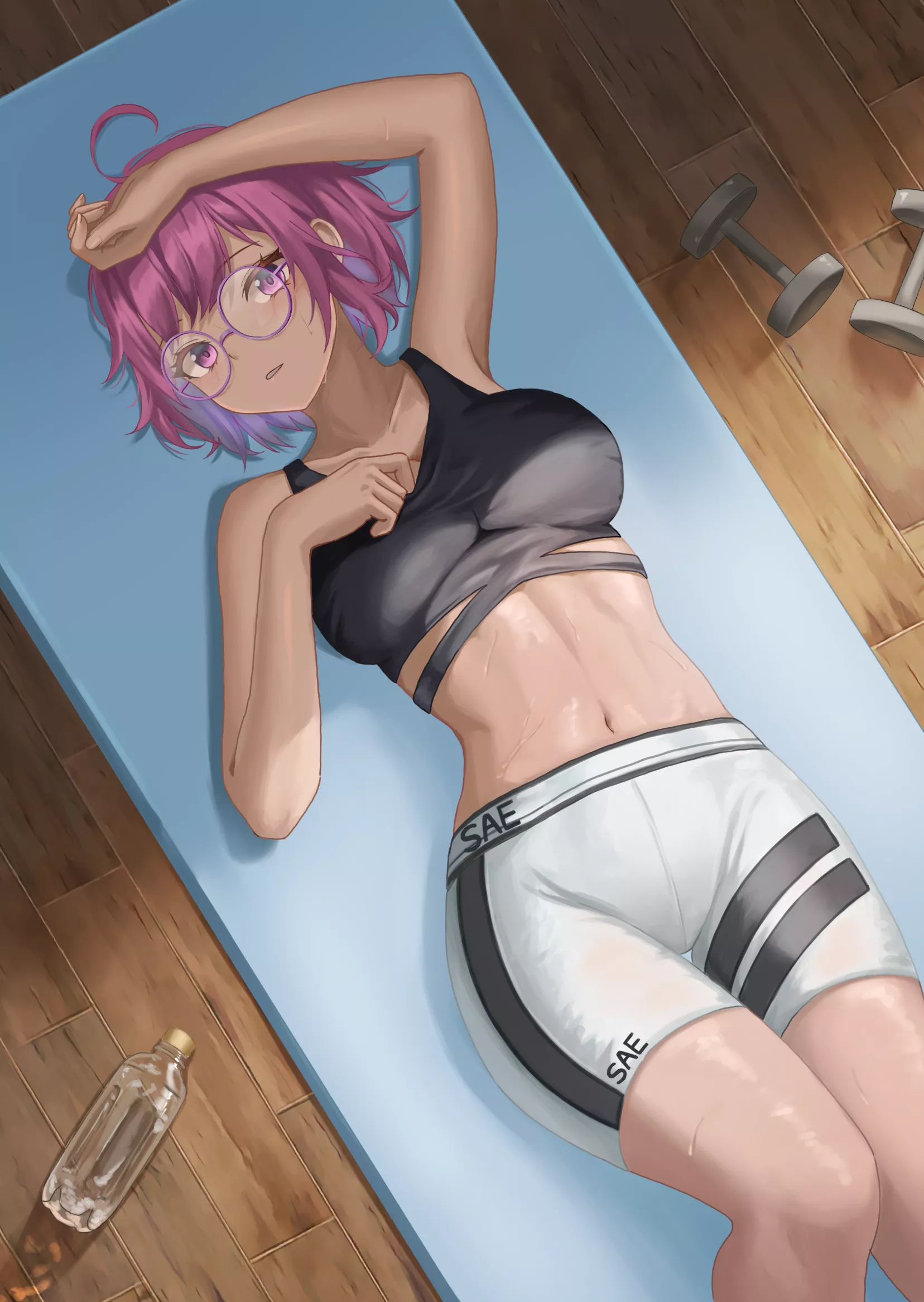 Sexy Yoga GF (Artist's OC)