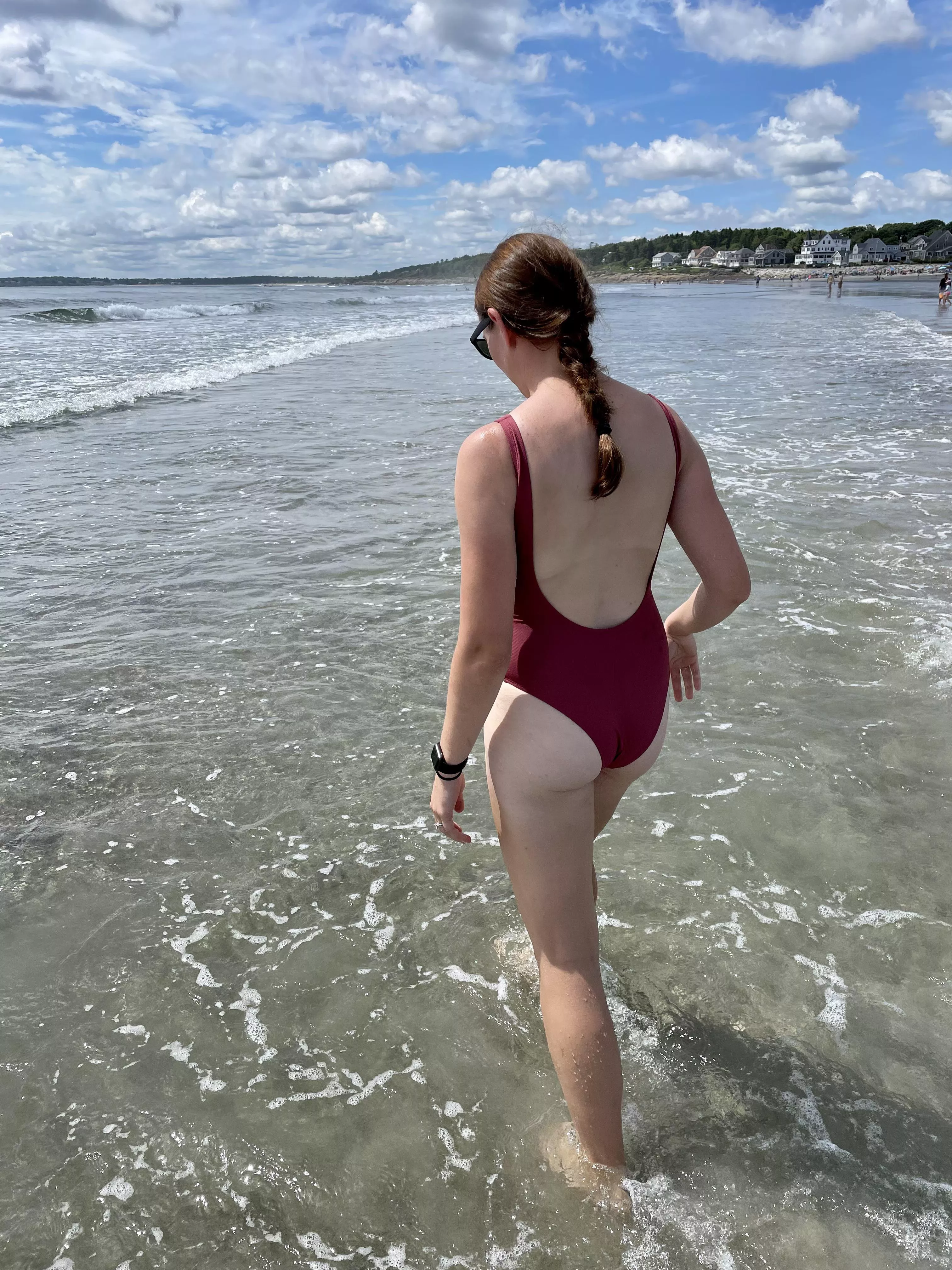 Sexy young milf in one piece Sexy young milf in one piece