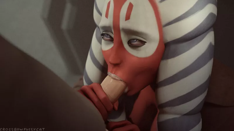 Shaak Ti serving her padawan (Crossbowpussycat)