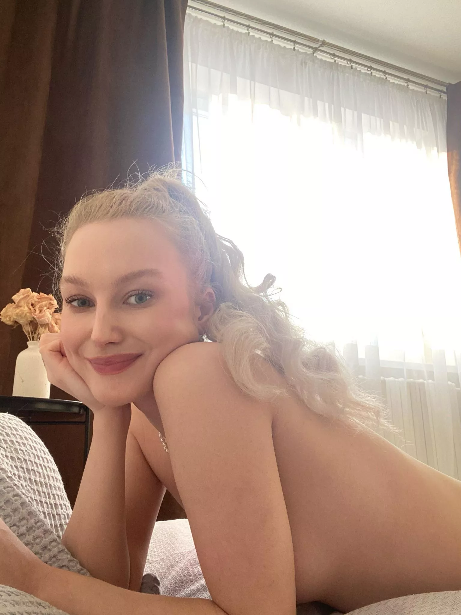 Shall we lie in bed together?