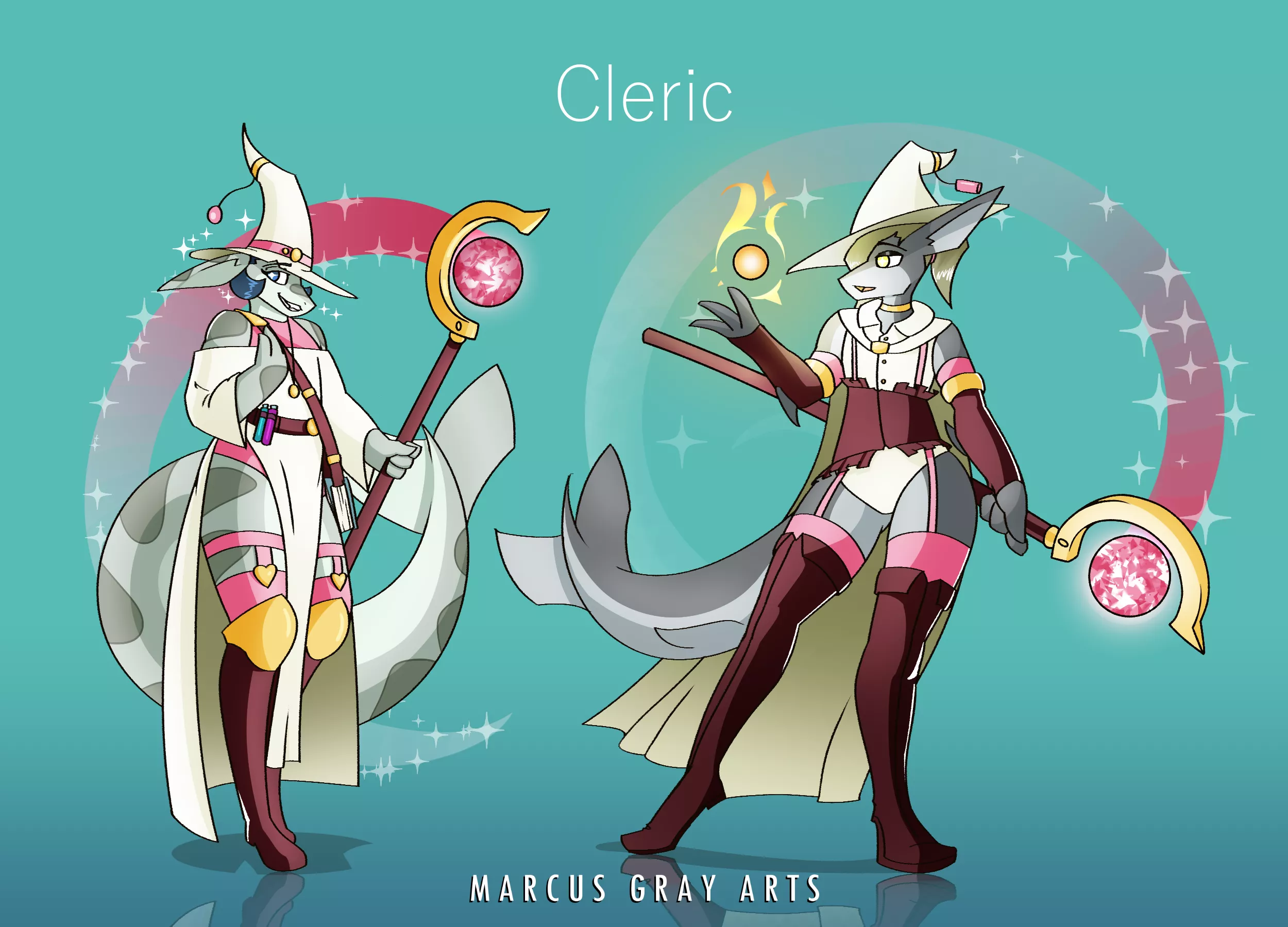 Shark Clerics doodle