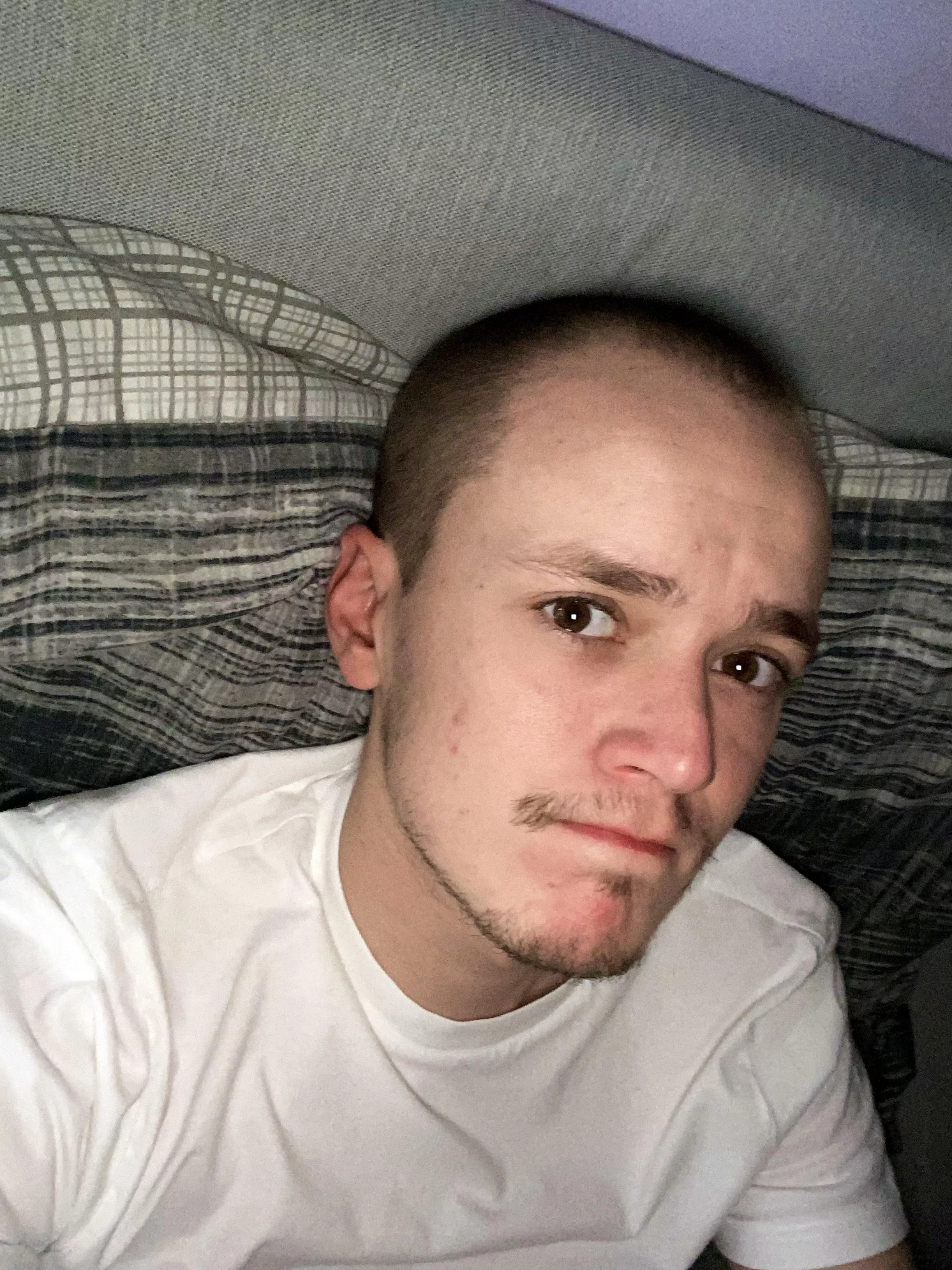 Shave all my hair off, how do I look?