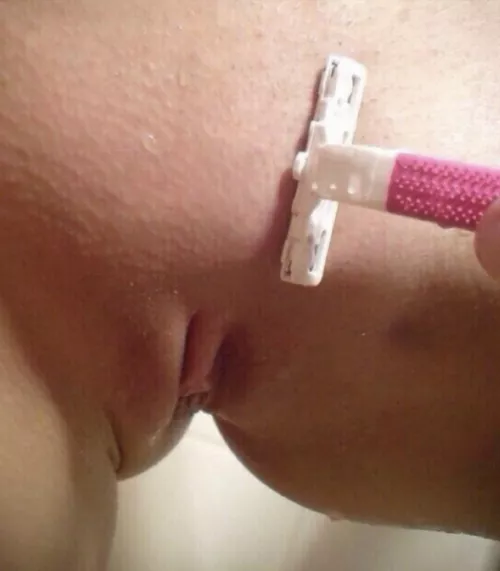 Shaved for you daddy.