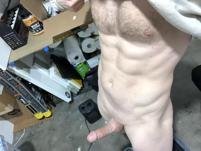 Shaved the bush but left the chest fuzz. Is there a name for this? 🤔🤣🤣