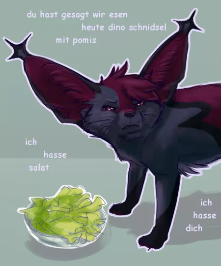 She angy (art by me)