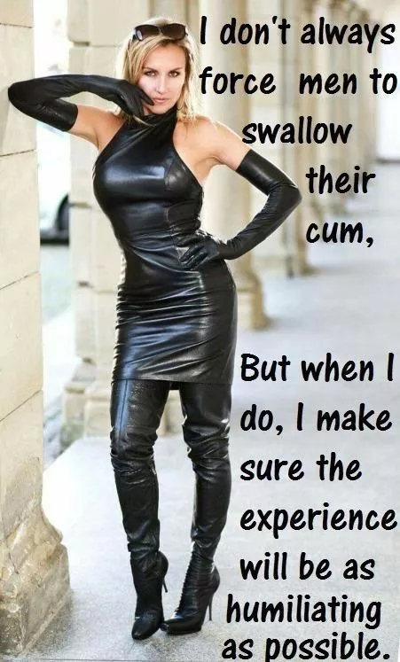 She doesn't always make men eat their cum... She doesn't always make men eat their cum...