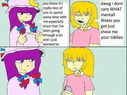 She doesn't care 😠She doesn't care ðŸ˜