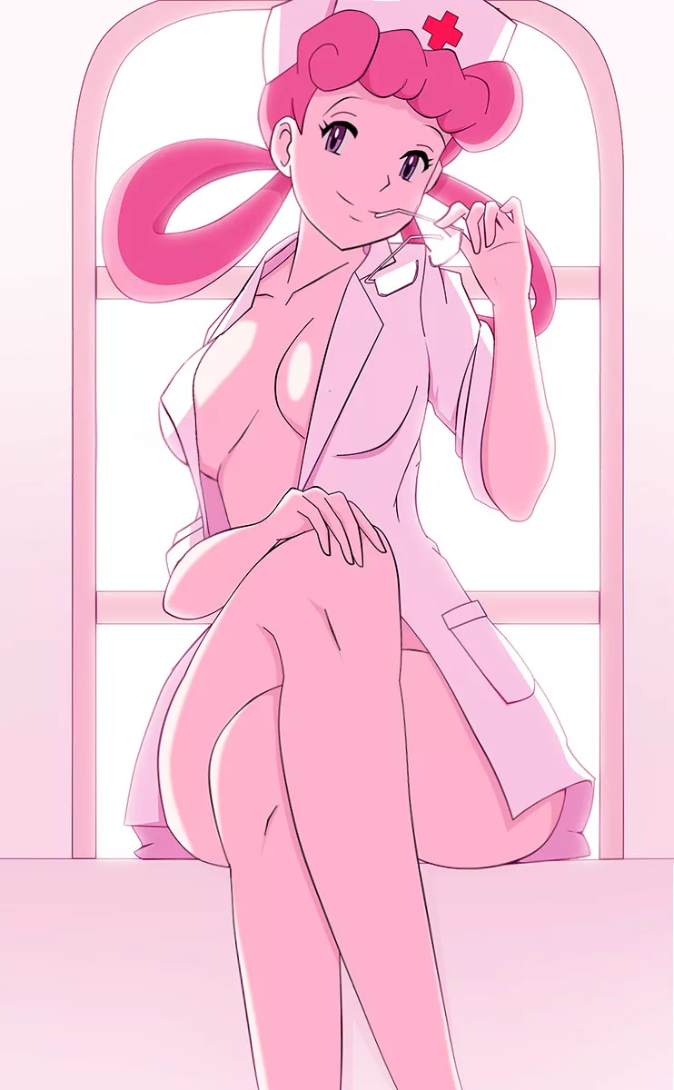 She doesn't just heal pokemon She doesn't just heal pokemon