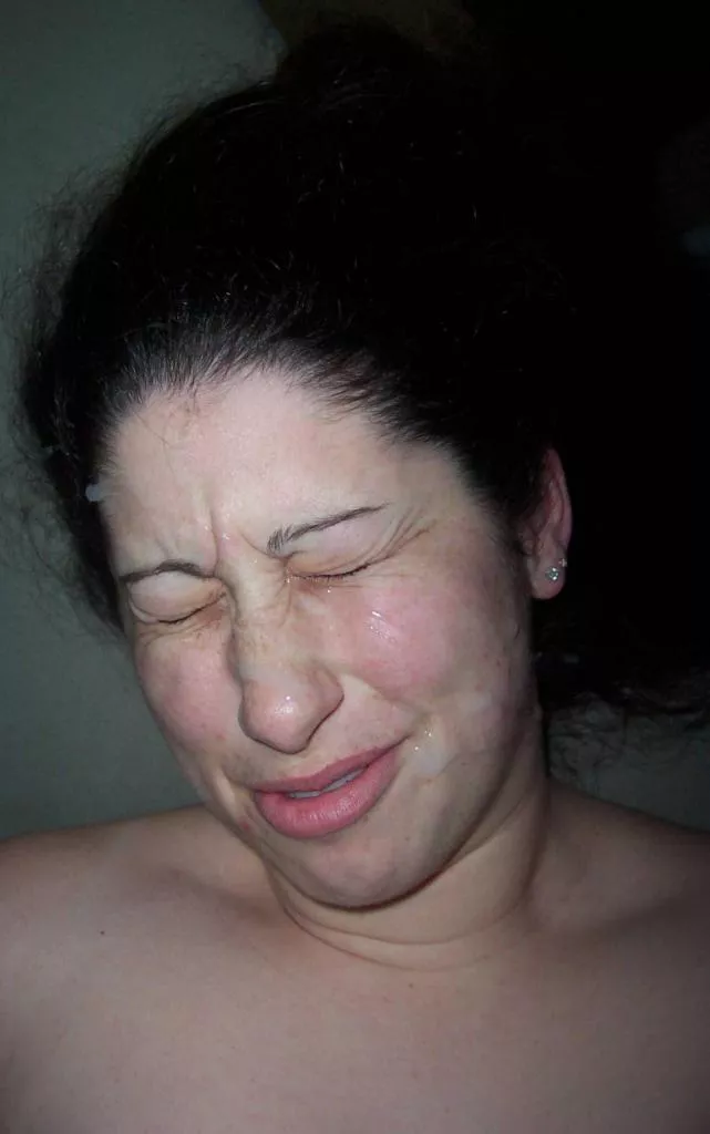 She doesn't seem a cum-fan...