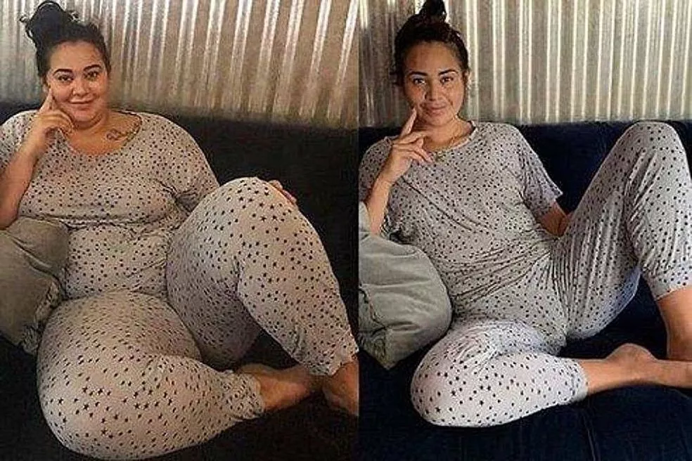 She filled out those little pjs She filled out those little pjs
