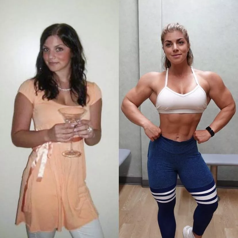 She found a love for the gym She found a love for the gym