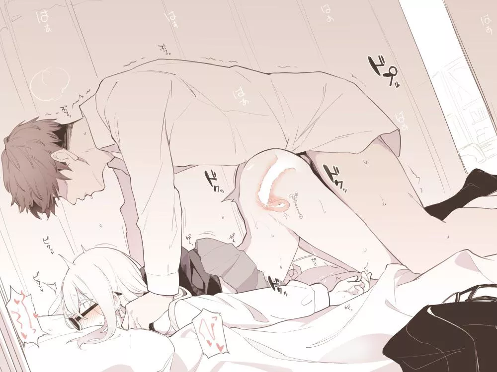 She got filled real good