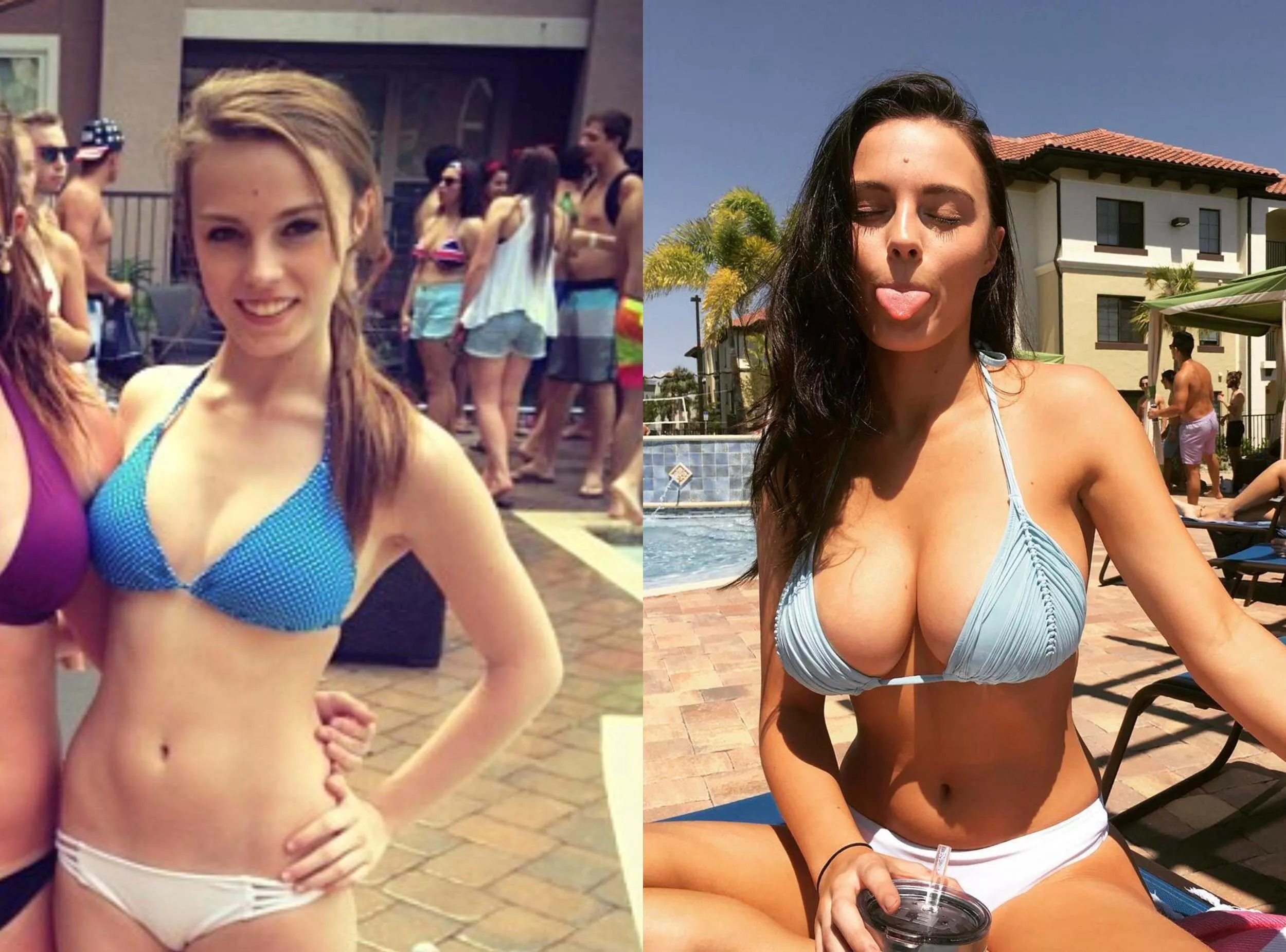 She grew a lot in college She grew a lot in college