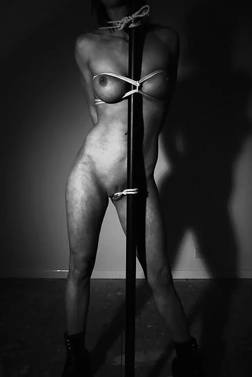 She has to stay there during the evening