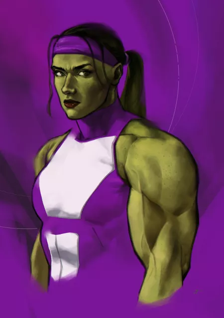 She Hulk - by Dima Ivanov She Hulk - by Dima Ivanov