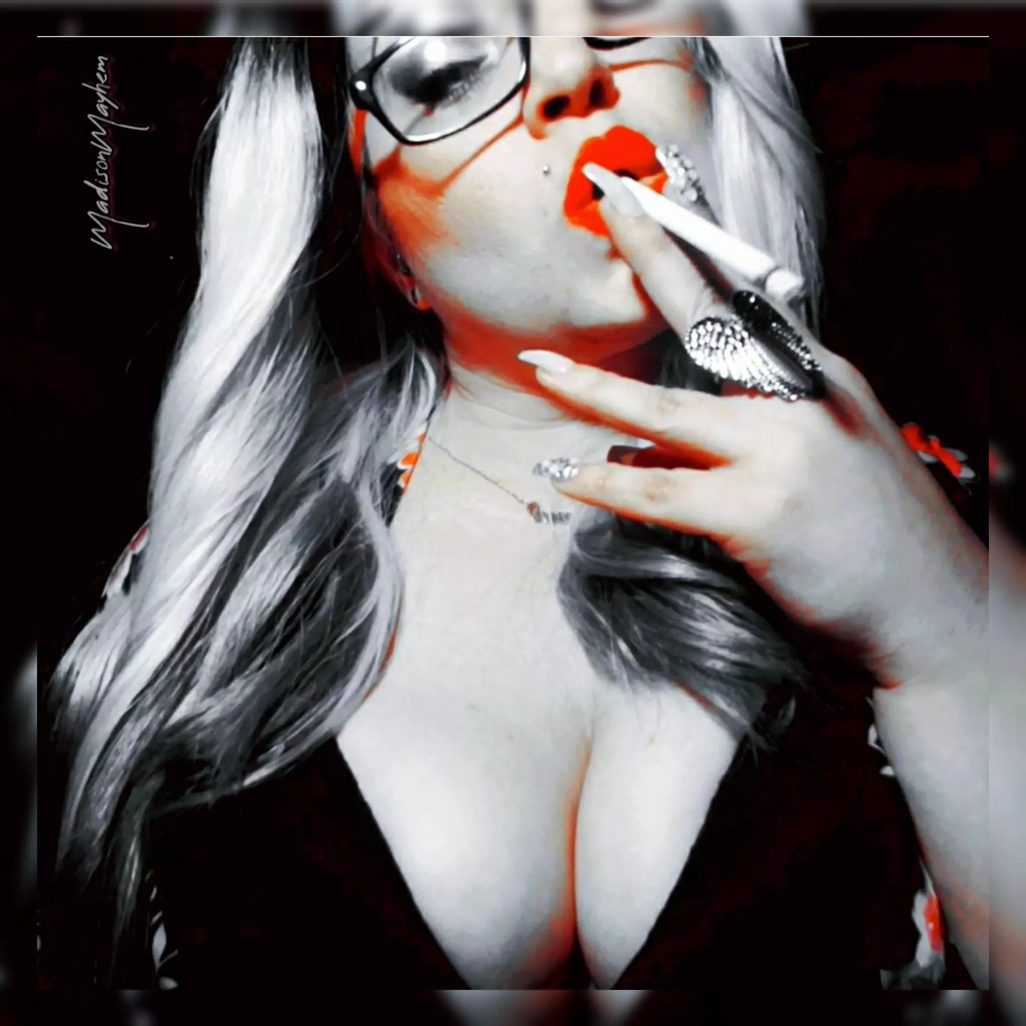 She is a Queen. Her soul is Royalty 🚬👑🖤👑🚬