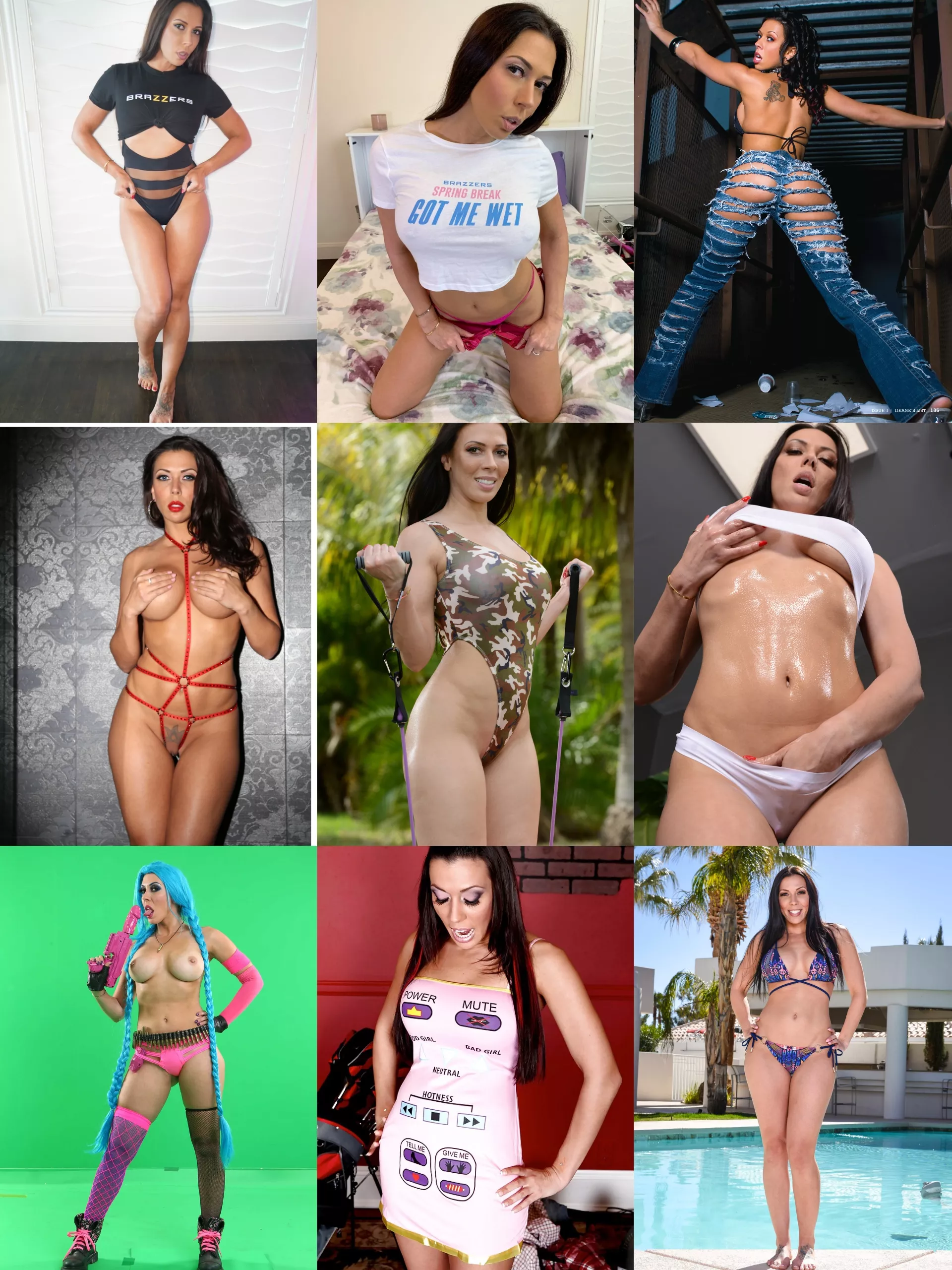 She looks great in and out of clothing She looks great in and out of clothing