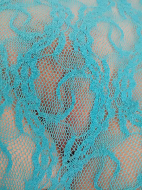 She looks so good in lace