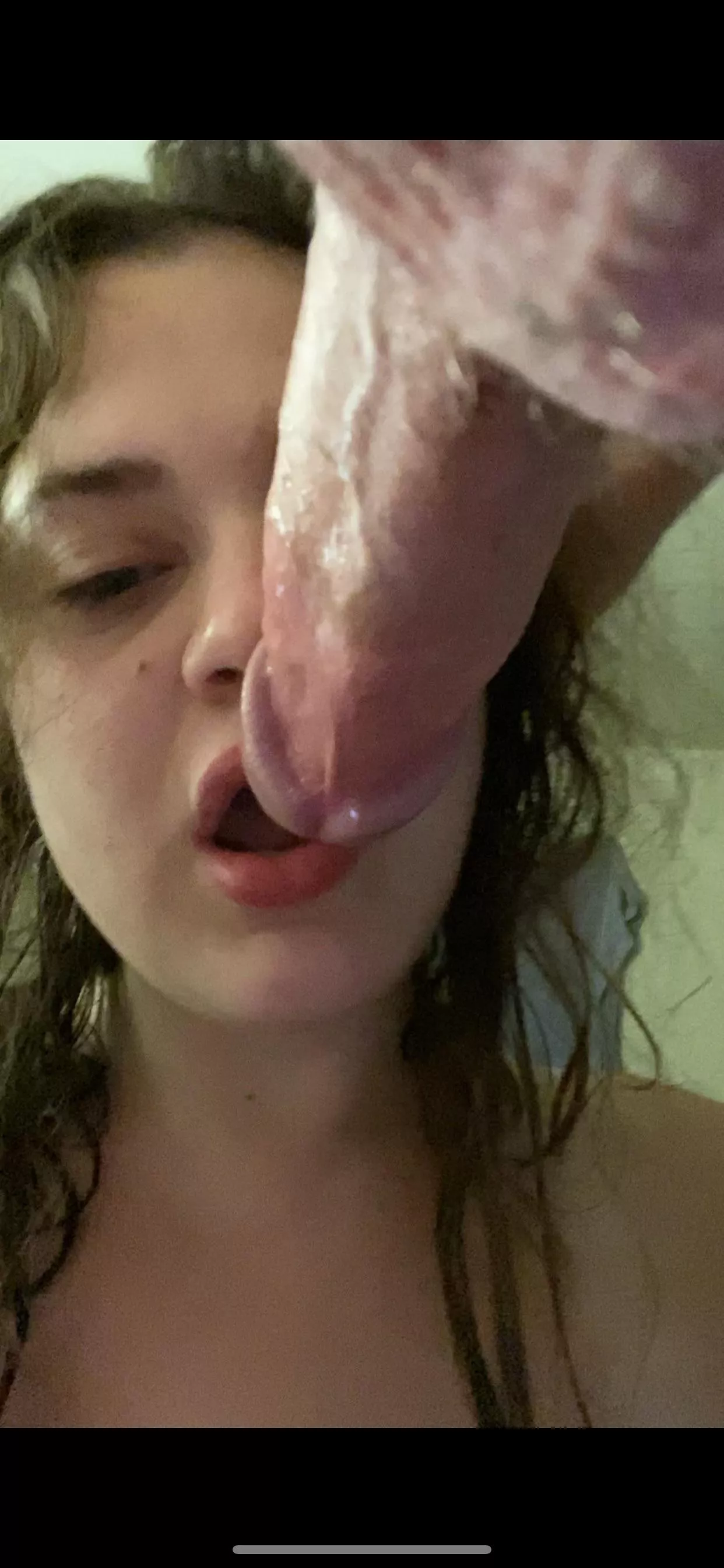 She loves gagging on it She loves gagging on it