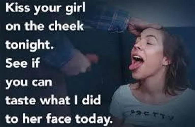 She loves my cum and you love that she loves it