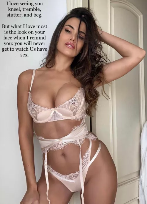 She loves the look on your face