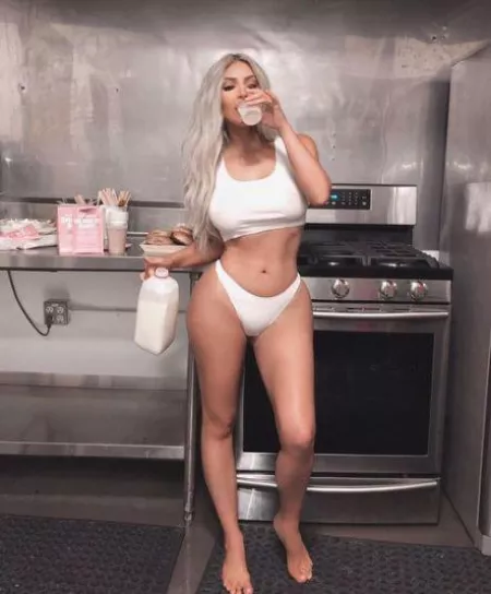 She needs some milk She needs some milk