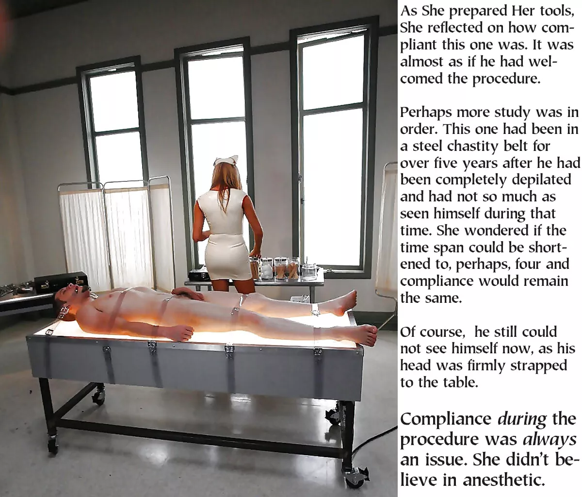She never rushes these procedures. She never rushes these procedures.