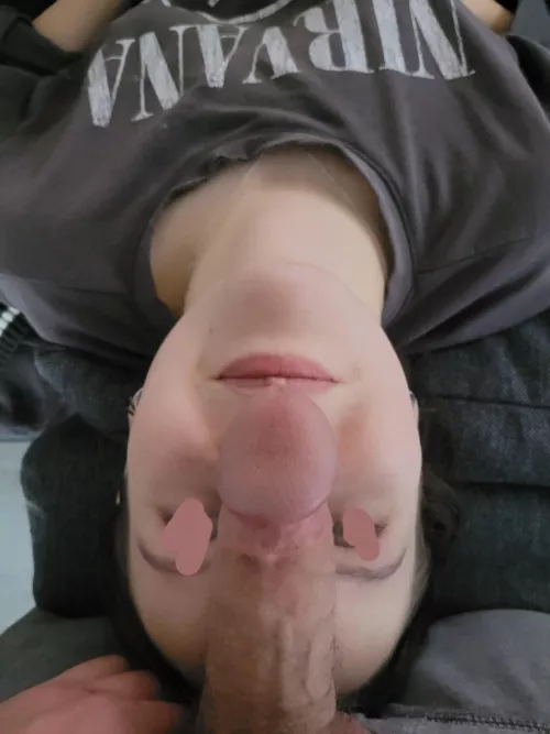 She really likes it that way too much