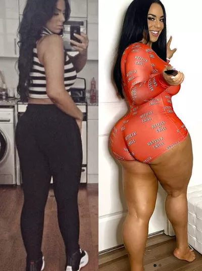 She really likes protein shakes She really likes protein shakes