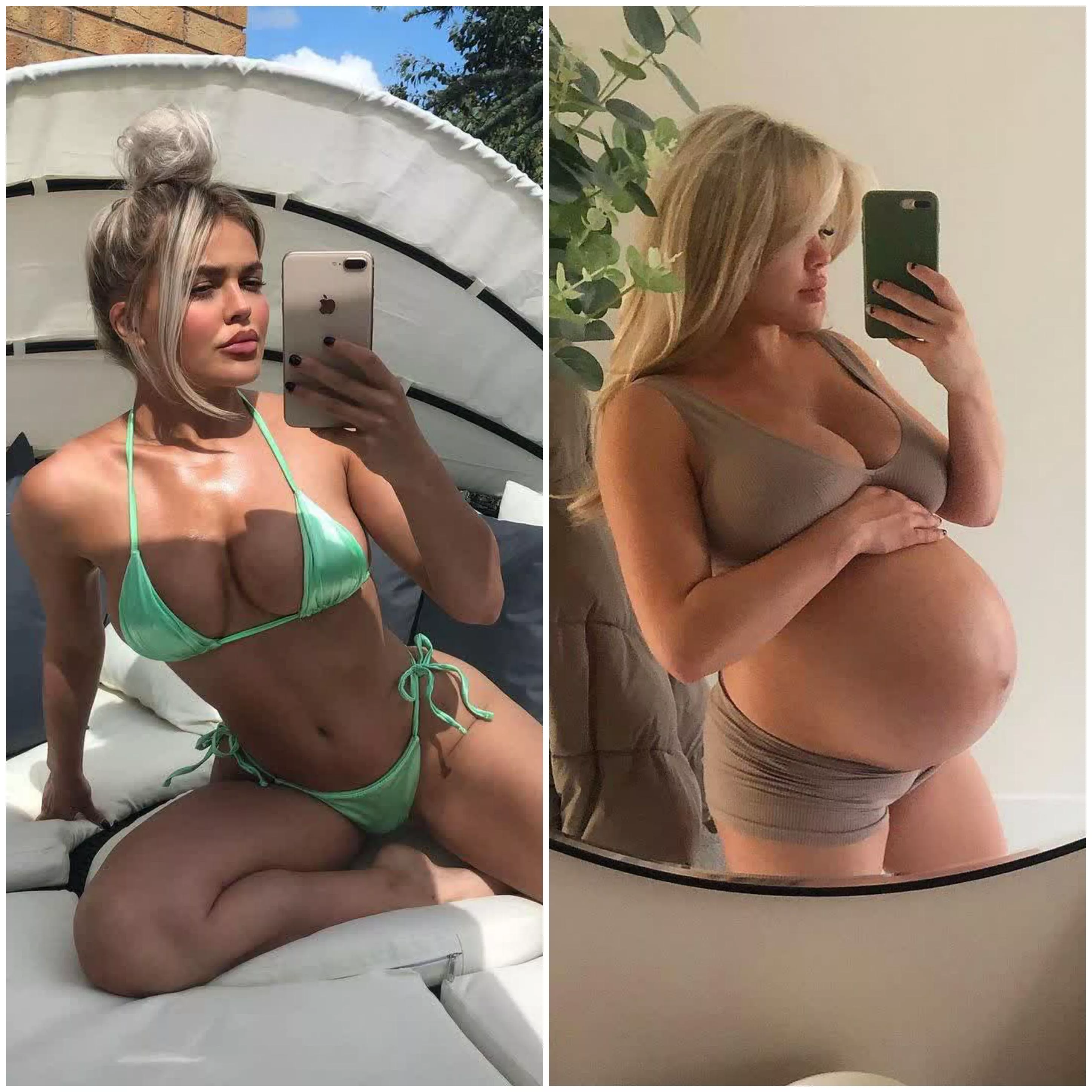 She should put the bikini back on. She should put the bikini back on.