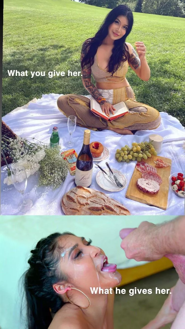 She wants it all. She wants it all.