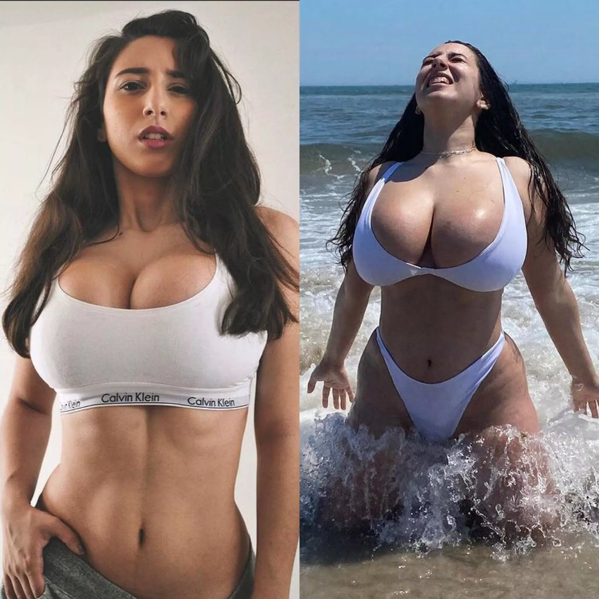 She went from big to huge in a few years She went from big to huge in a few years