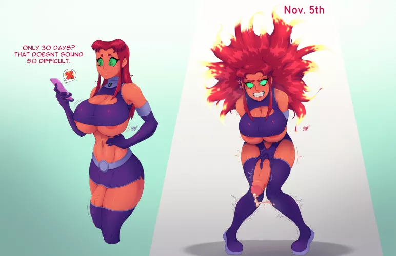 She's built to be breeding constantly, no way she can last 30 days (quinn935)