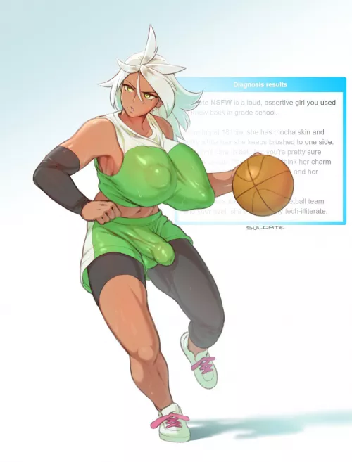 She’s got skills with the ball and has sexy balls and dick 🤤 literally my wife (@Sulcate_NSFW)