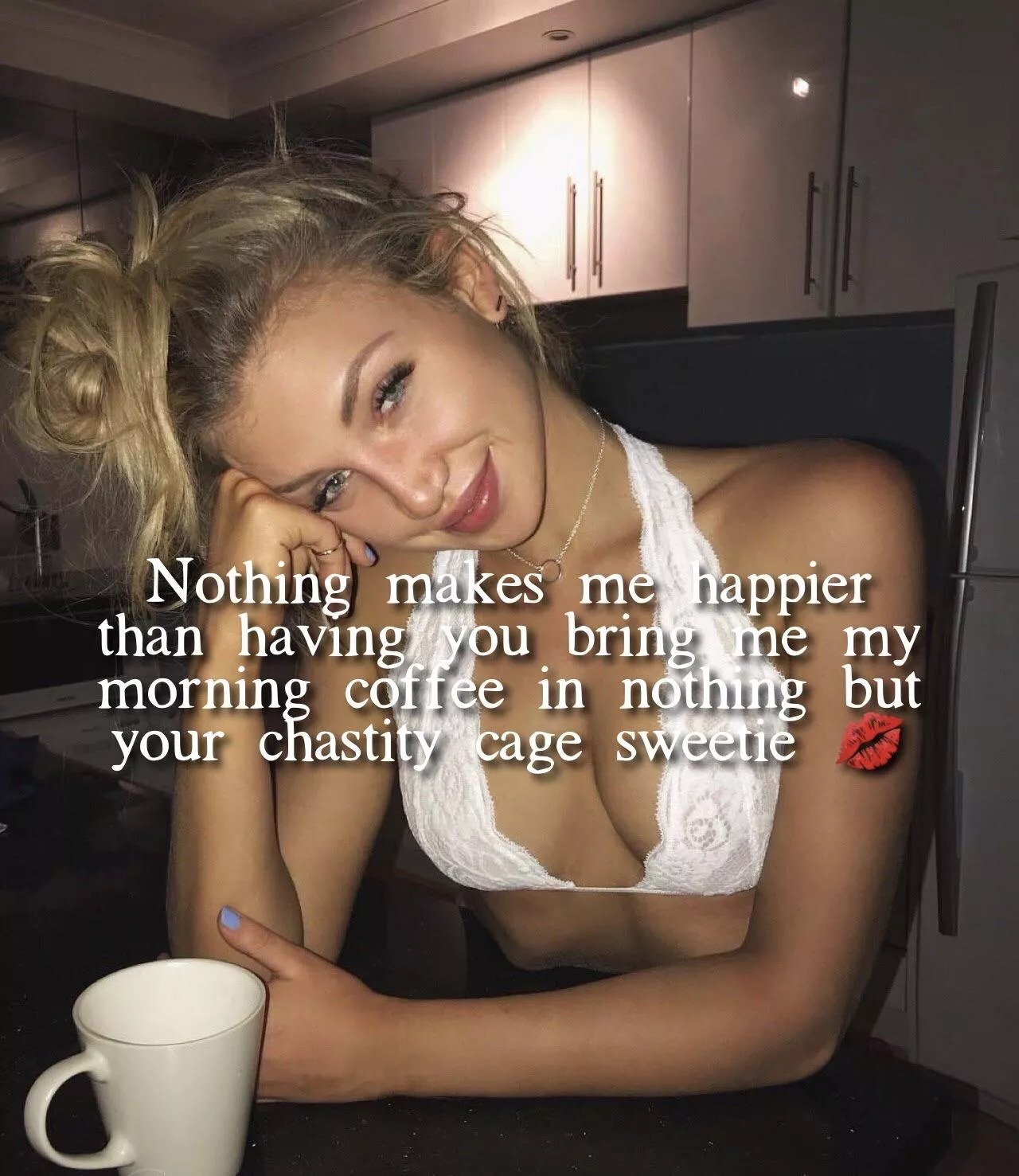 She’s happy She’s happy