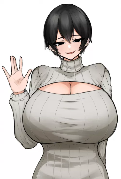 She’s seems like a a shy momma